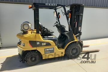   CAT 2.5T LPG Forklift - GP25N (Melbourne VIC)