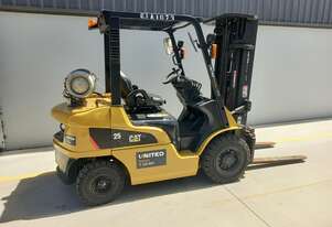 Used CAT 2.5T LPG Forklift - GP25N (Melbourne VIC) Used CAT 2.5T LPG Forklift - GP25N (Melbourne VIC)