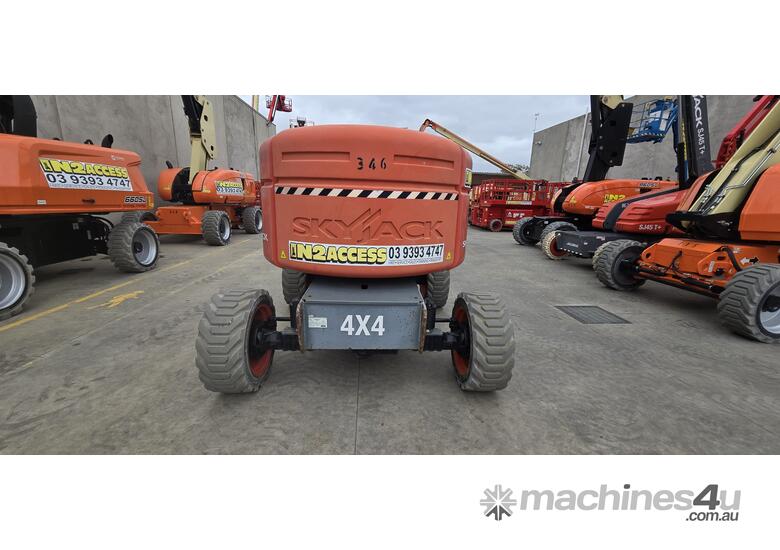 Skyjack SJ46AJ RoughTerrain Diesel Articulating Knuckle Boom