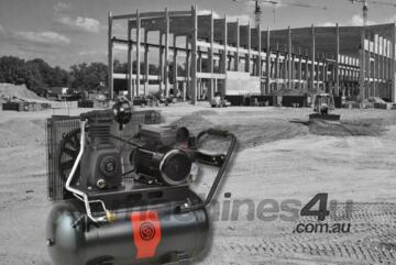 Chicago Pneumatic CP Ironman 3-100 AUS 100L 3HP Tank Mounted Single Phase Piston Air Compressor