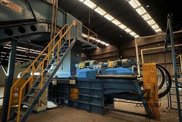 Horizontal Automatic Cardboard Baling Press Baler - Liksang HKLS-200T