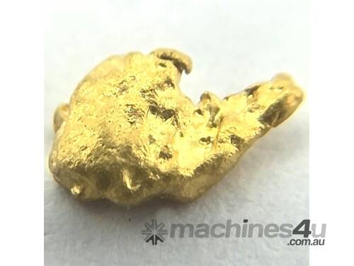 caption NATURAL AUSTRALIAN GOLD NUGGET