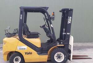 Yale 2.5T LPG counterbalance forklift