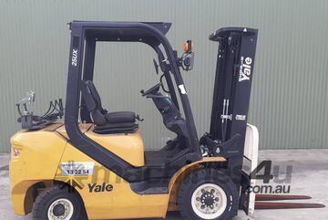 Yale 2.5T LPG counterbalance forklift Yale 2.5T LPG counterbalance forklift