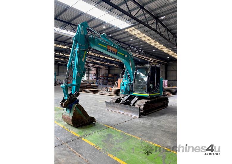 caption 2018 Kobelco Sk135sr