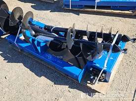 Unused Captok Hydraulic Auger Drive & 3 Augers to suit Skidsteer Loader  - picture2' - Click to enlarge