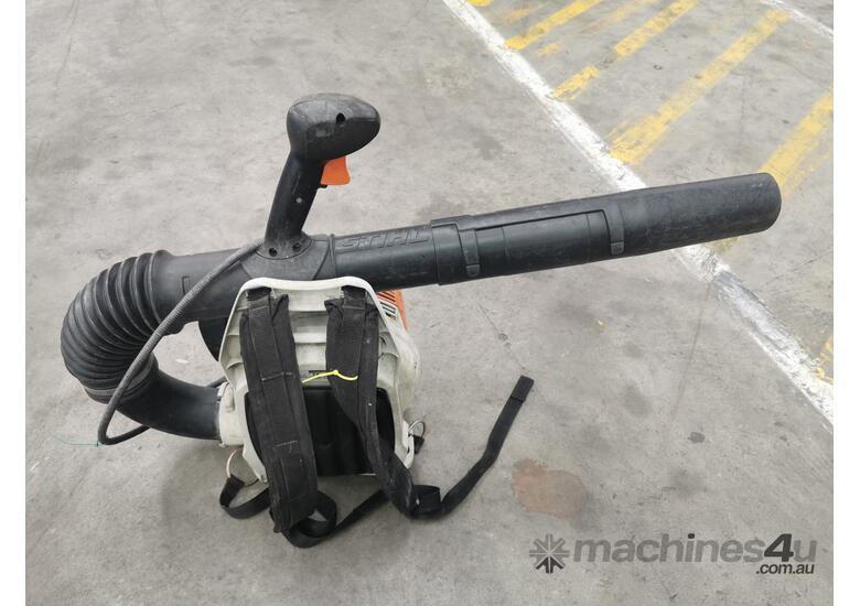 caption Stihl Petrol Powered Blower