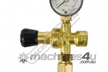 Argon Gas Regulator 1811529 Suits 2.2 Litre Disposable Gas Cylinders