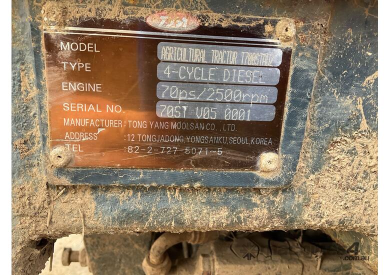 2004 Tong Yang Moolsan (TYM) Tractor / Loader