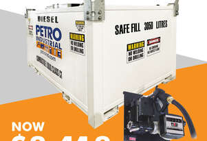 PETRO PC Cube 3.3 Self Bunded Tank with Pump Kit