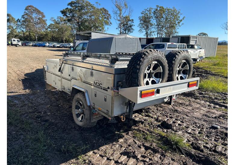 caption 2017 MDC Single Axle Camper Trailer