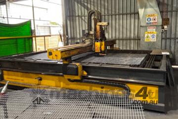 Versatile CNC HDP Plasma & Drilling Machine Fully Operational