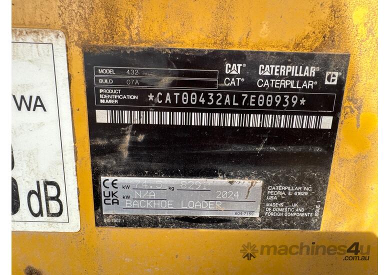 2024 Caterpillar Backhoe/ Loader