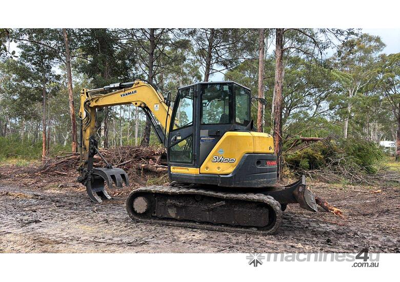 caption 2015 Yanmar SV100-2A Excavator