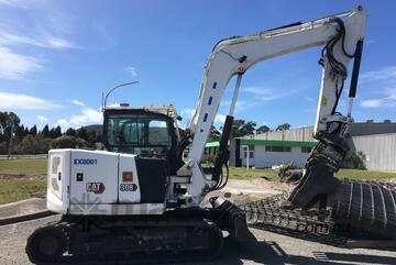 2019 CAT 308CR 8T Excavator with Tilt Hitch & Thumb