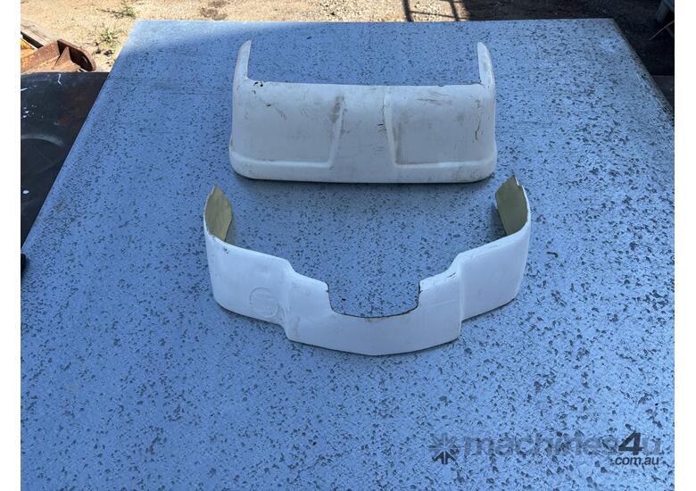 caption Massey Ferguson Fibreglass Front - White