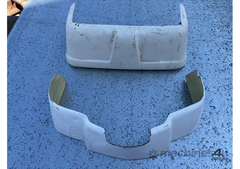caption Massey Ferguson Fibreglass Front - White