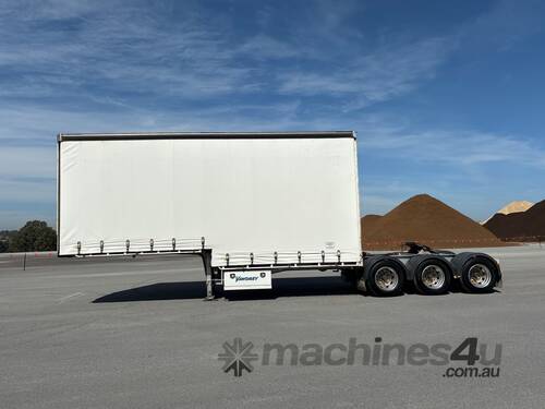 2019 Vawdrey VB-S3 Tri Axle Drop Deck Curtainside A Trailer