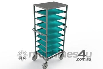 Food Tray Dispensing Trolley 8 Tray