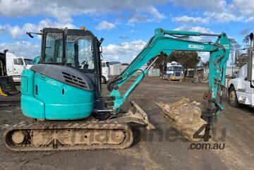 Kobelco 4T Excavator - Model SK45SRX-6