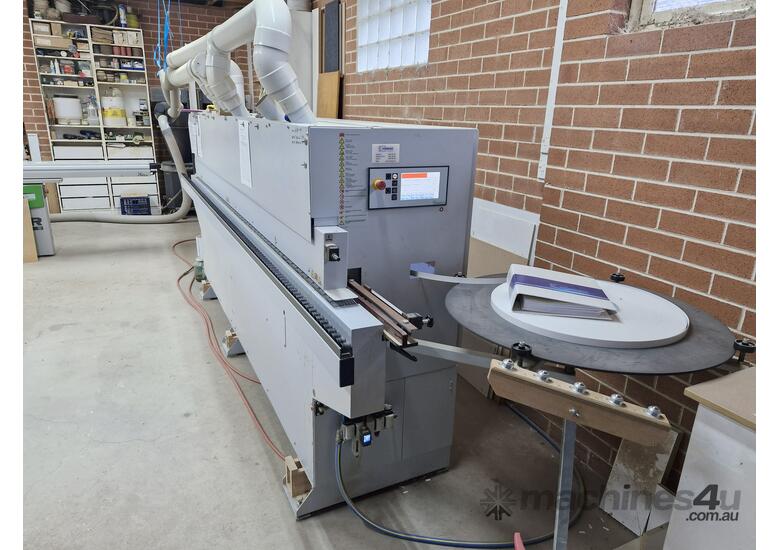 Used Homag Ambition 1120 Edge Bander, (2018) Pre Milling, Corner Rounding, as New only 250 working h