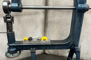 AP Lever 4Y English Wheel with selection of metal and nylon anvils Ex Govt