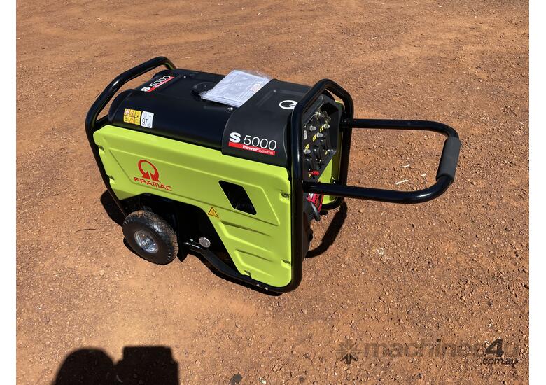 1 x 5.3KVA Pramac Generac Portable Generator (Brand New) UNRESERVED