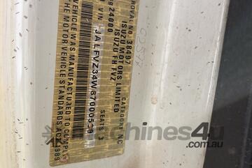 Isuzu 2009   FVZ 1400 Table Top