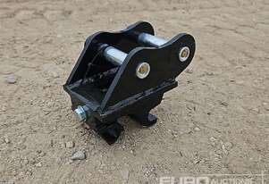 TPM 0.8-1.4T Quick Hitch to suit Mini Excavators,1 inch Pin Hole