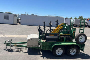 Kanga DT725 Mini Loader and Trailer Combination