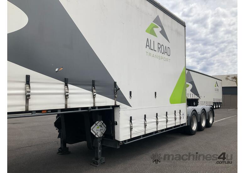 2022 Vawdrey VB S3 Tri Axle Double Drop Curtainside A Trailer