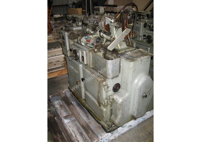 caption D6 Escomatic Swiss type machine