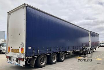 2022 Vawdrey VBS3 Tri Axle Drop Deck Curtainsider A/B Combination