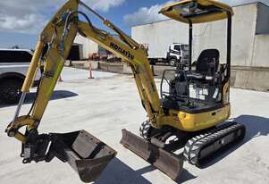 2022 Komatsu PC18MR-3 Excavator with Tilt Hitch & Low Hours