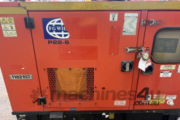 2017 FG Wilson P22-6 20kVa Generator