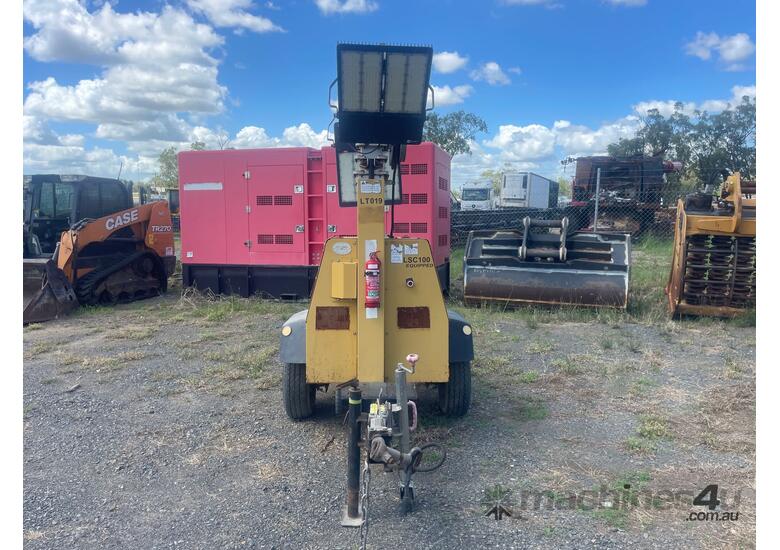 2011 SE Power Equipment Metrolite Single Axle Lighting Tower Trailer