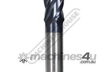 18mm Metric End Mill HSS with 5% Cobalt 4FSS-18 TiAIN Coating