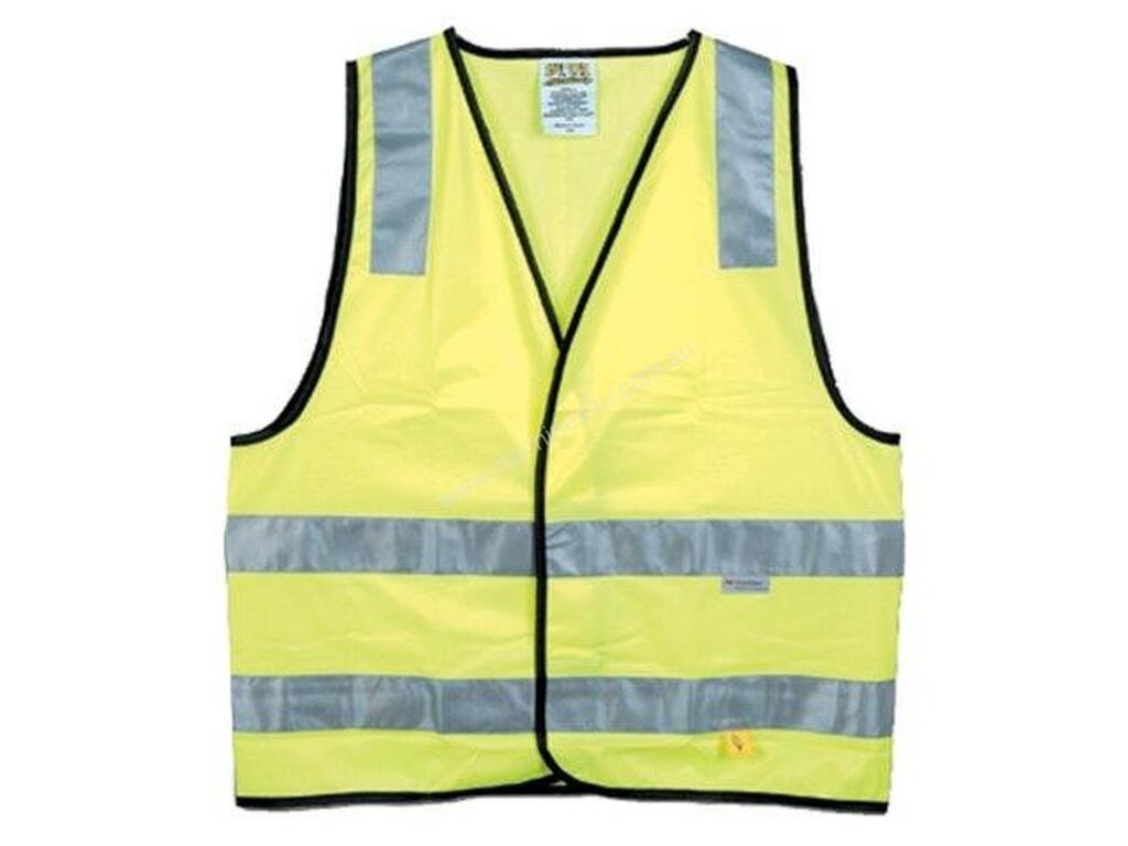 New YELLOW SAFETY VEST NIGHT USE NTSVYL Safety Workwear in , Listed
