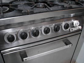 Commercial Stainless Steel 6 Burner Stove and Oven - picture0' - Click to enlarge