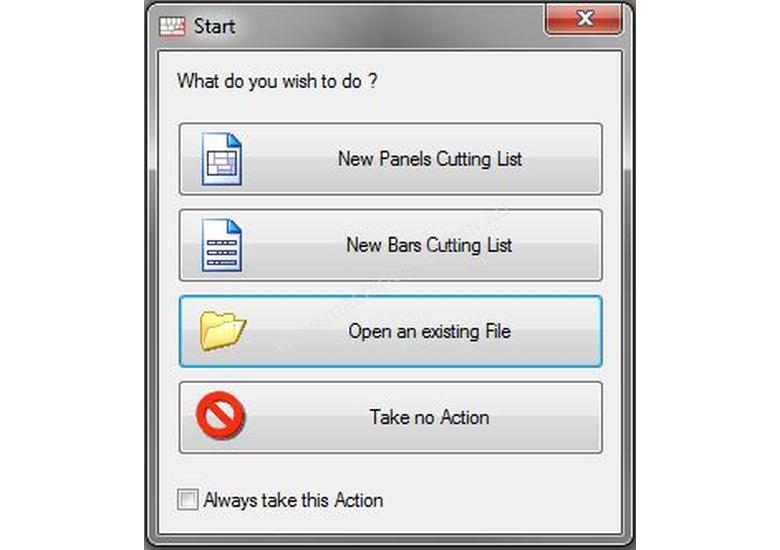 caption Sheet and bar optimisation with CNC connection