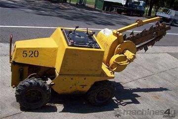 TR-14 pedestrian trencher , 11hp honda ,