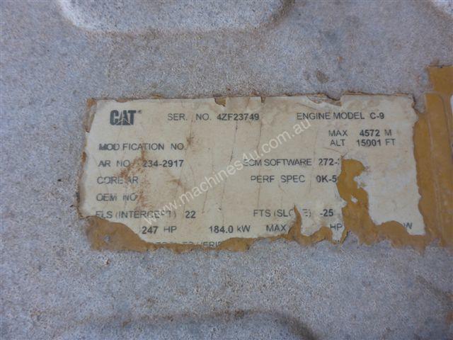 caption C9 cat diesel engine , ex mines