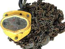 Chain Hoist 2 ton x 6 meter drop lifting Block and Tackle Tuffy - picture0' - Click to enlarge