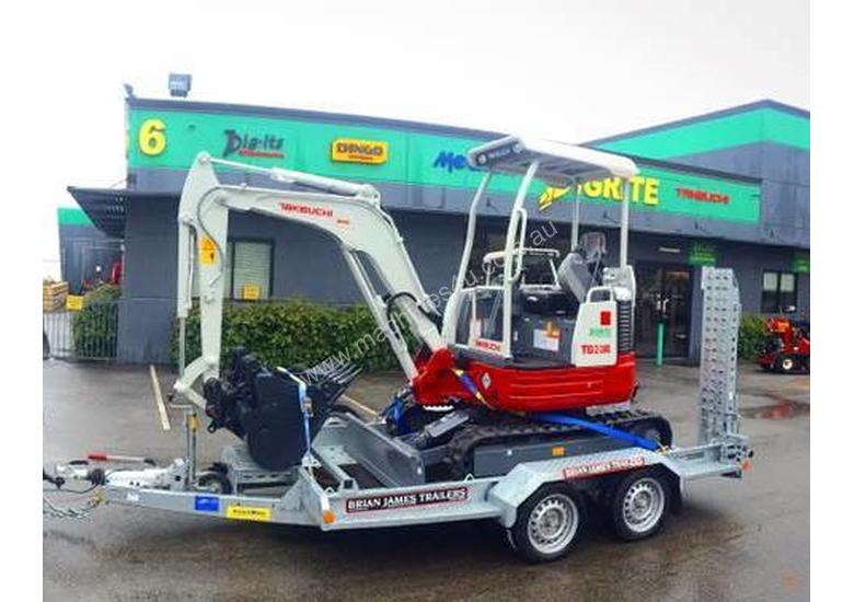 caption NEW : 2.4T MINI EXCAVATOR FOR SHORT AND LONG TERM DRY HIRE