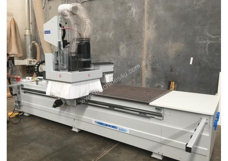 caption Complete business solution - CNC + Edgebander + Dust extractor