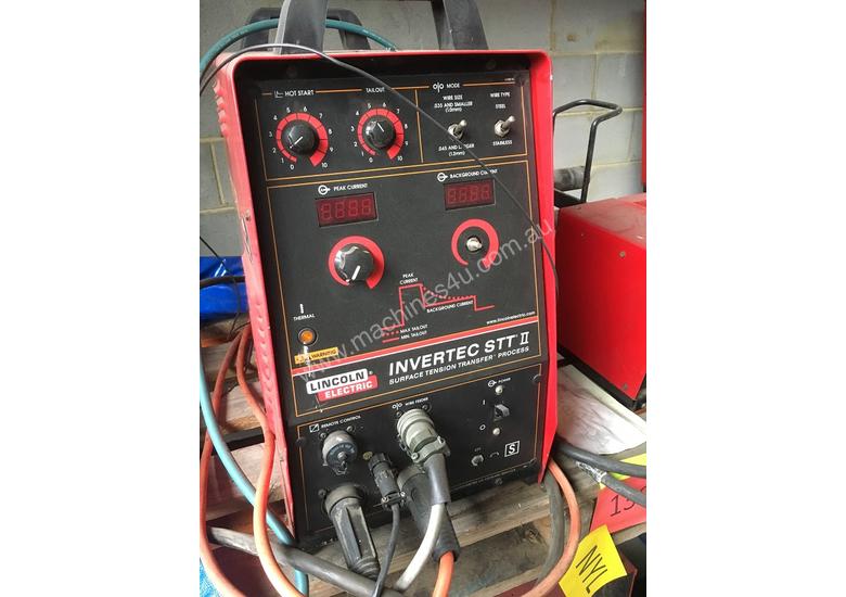 caption MIG Welder Lincoln Invertech STT 2 225 Amp 415 Volt