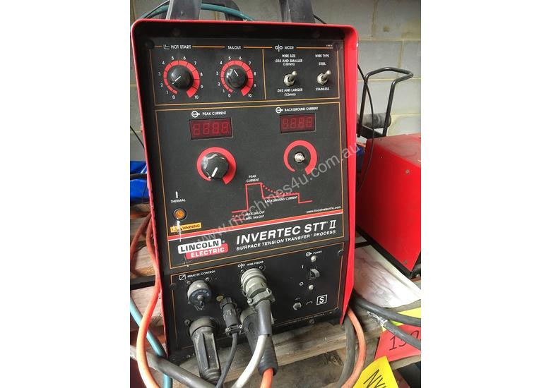 caption MIG Welder Lincoln Invertech STT 2 225 Amp 415 Volt