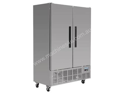 Polar GD880-A - Slimline Double Door Refrigeration Unit Freezer