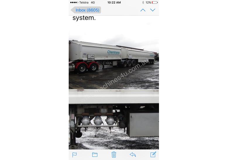 caption fuel tanker b double