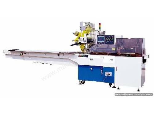 Horizontal Flow Wrapper (Electronic, Box Motion Jaw)